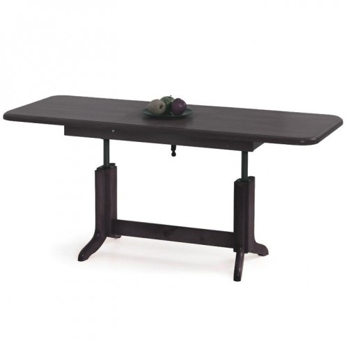 Стіл журнальний KAROL темний горіх HALMAR